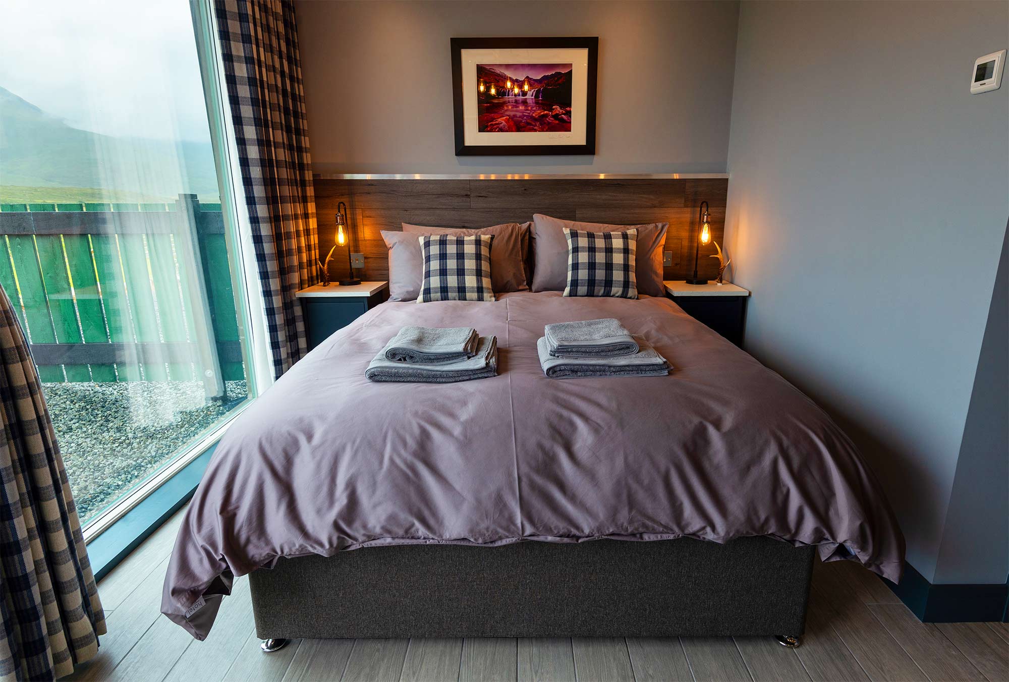 Comfortable King Size Double Rooms at Kinloch Ainort Luxury Self Catering Apartments